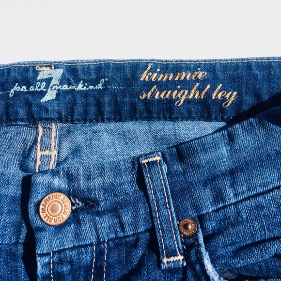 7 for all mankind kimmie jeans - Picture 8 of 8